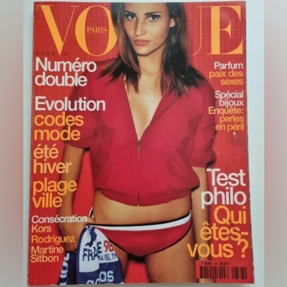 Vogue Paris 788 Aout June/July 1998